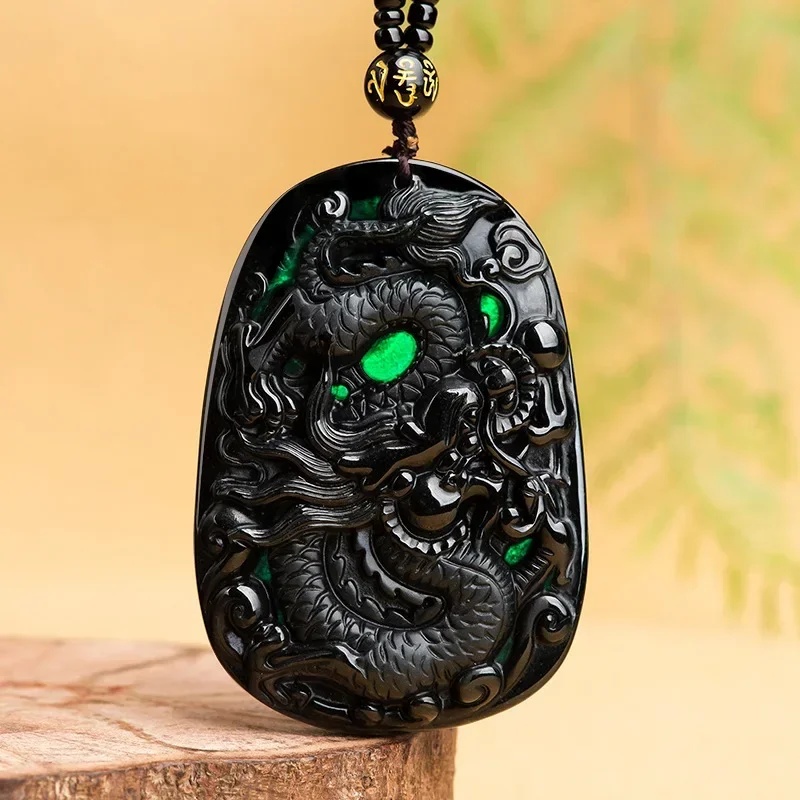Is Ethnic Fashion A Good Brand - Natürlicher Tinten-Jade-Anhänger, A-Qualität, Vintage-Drachen-Marken-Jade-Anhänger, Eis-Jade-Anhänger, Hochwertiger