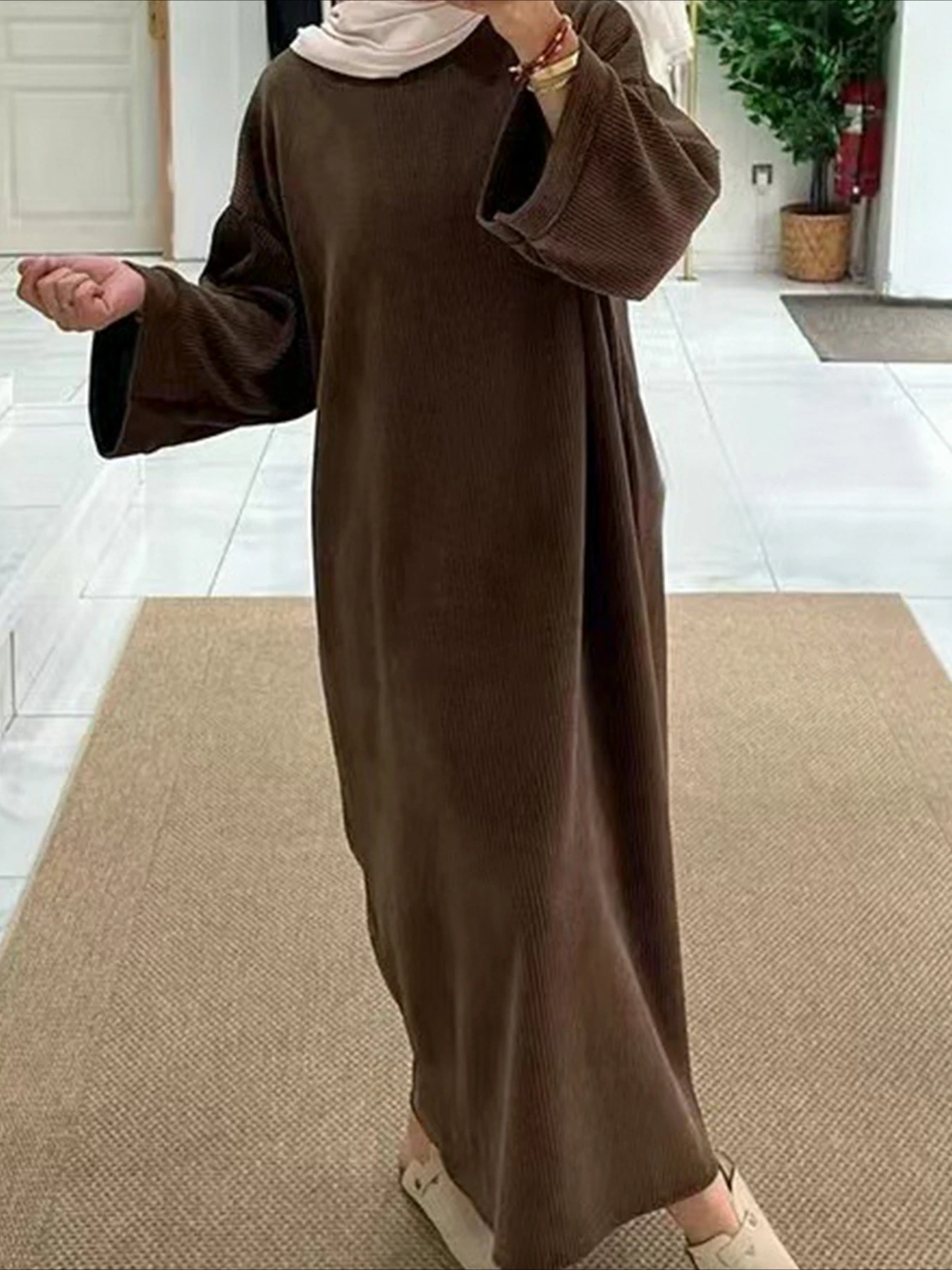 Abaya Modest Wear - Eid Muslimische Frauen bescheidene Kleider Ramadan