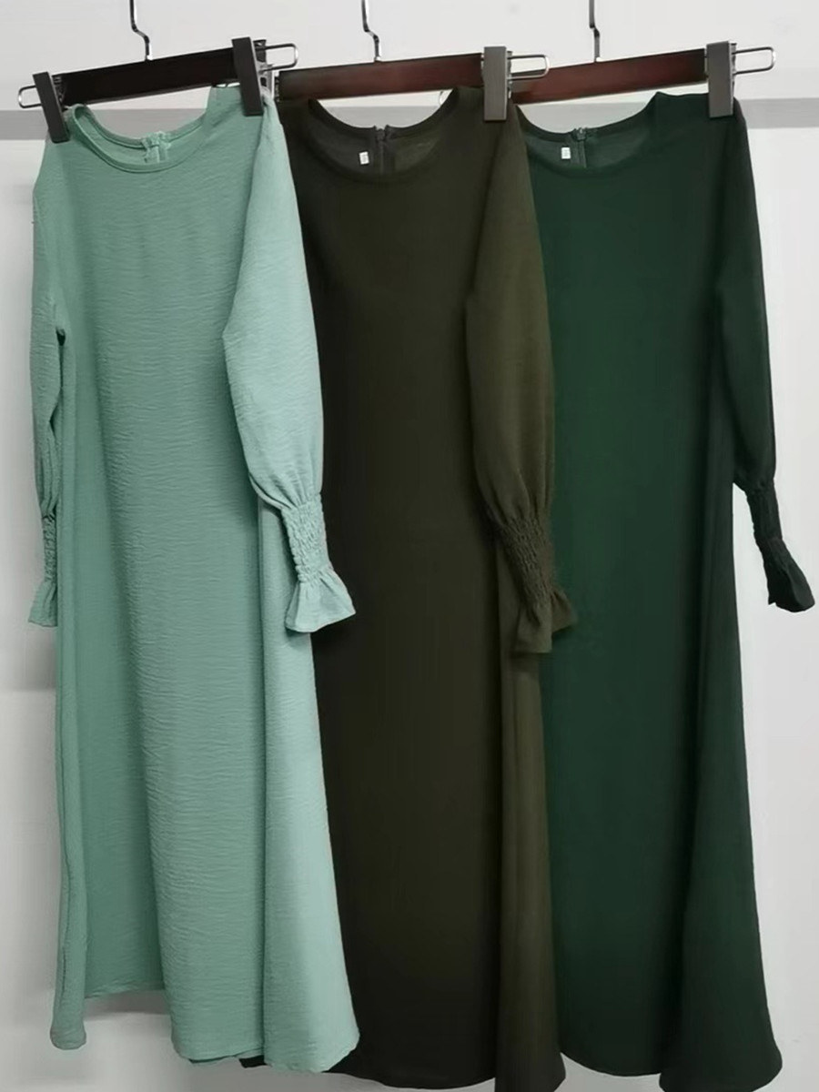 Muslimisches Mädchen-Abaya-Kle – Abaya Modest Wear Bewertung und Preis
