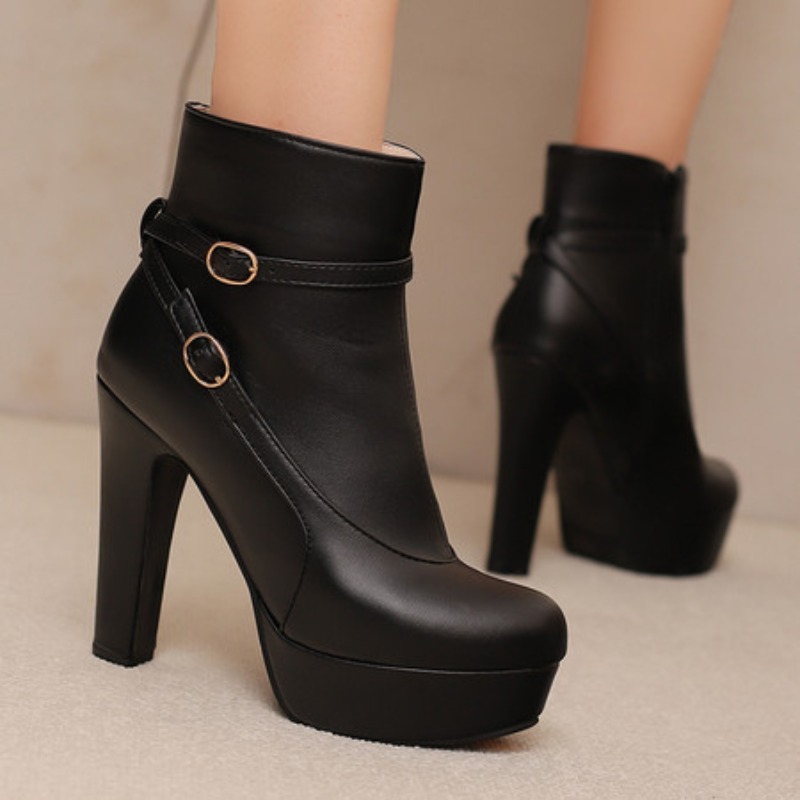 Mode Plattform Stiefel Frauen  – The Ethnic Fashion Bewertung und Preis