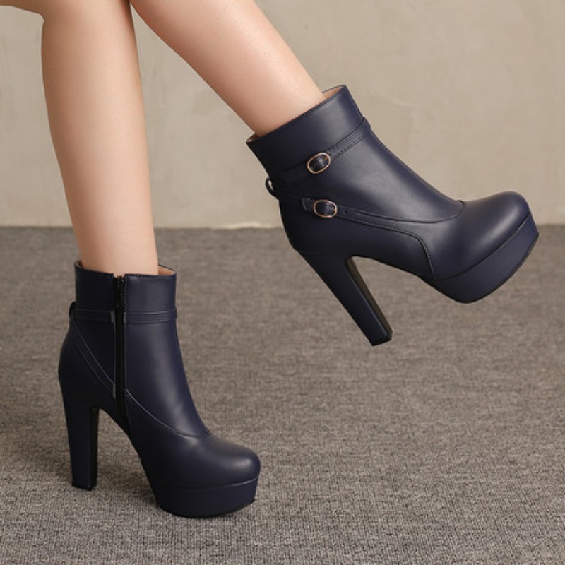 Mode Plattform Stiefel Frauen  – The Ethnic Fashion Bewertung und Preis