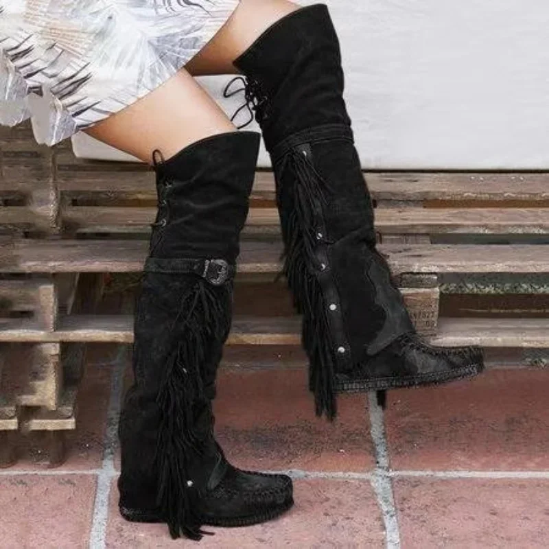 Mode Böhmen Knie-länge Frauen  – The Ethnic Fashion Bewertung und Preis