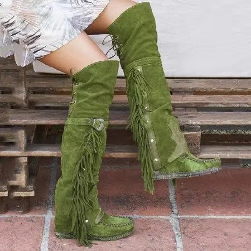 Mode Böhmen Knie-länge Frauen  – The Ethnic Fashion Bewertung und Preis