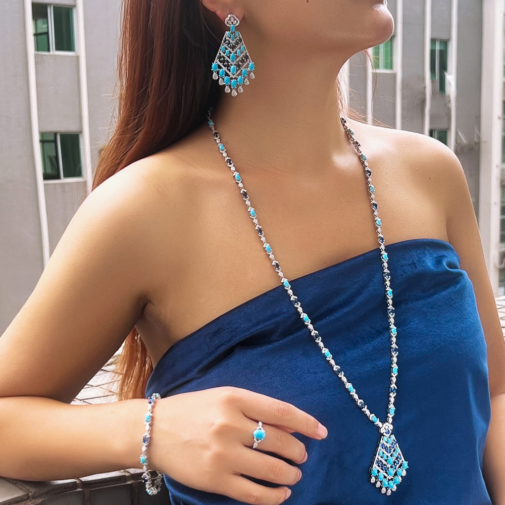 CWWZircons 4-teiliges elegante – Ethnic Fashion In Dubai Bewertung und Preis