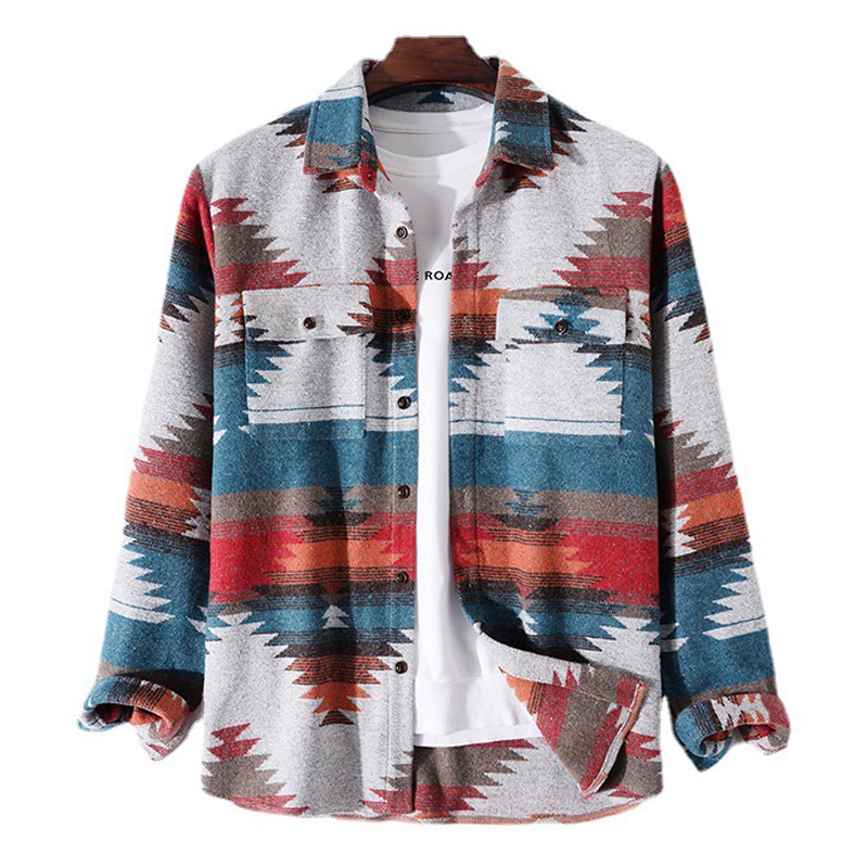 Herren-Langarmhemden mit indiv – Ethnic Fashion Logo Bewertung und Preis