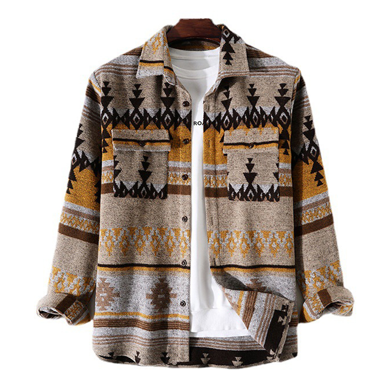 Herren-Langarmhemden mit indiv – Ethnic Fashion Logo Bewertung und Preis