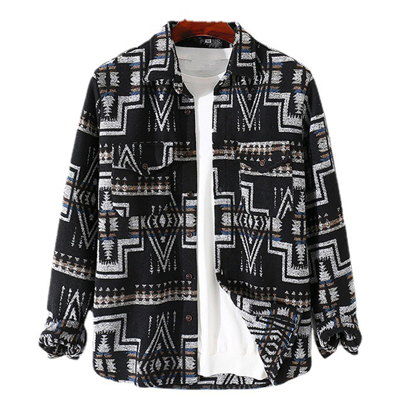 Herren-Langarmhemden mit indiv – Ethnic Fashion Logo Bewertung und Preis