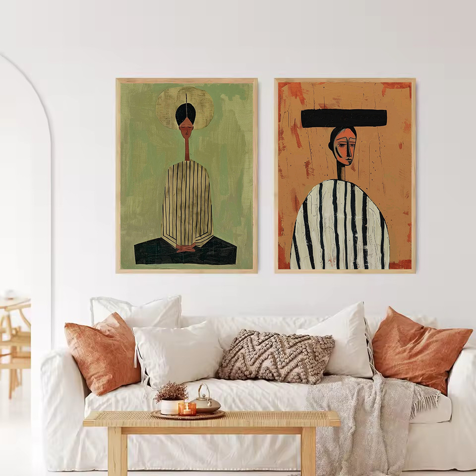 Modernes Abstraktes Afrikanisc – Ethnic Contemporary Fashion Bewertung und Preis