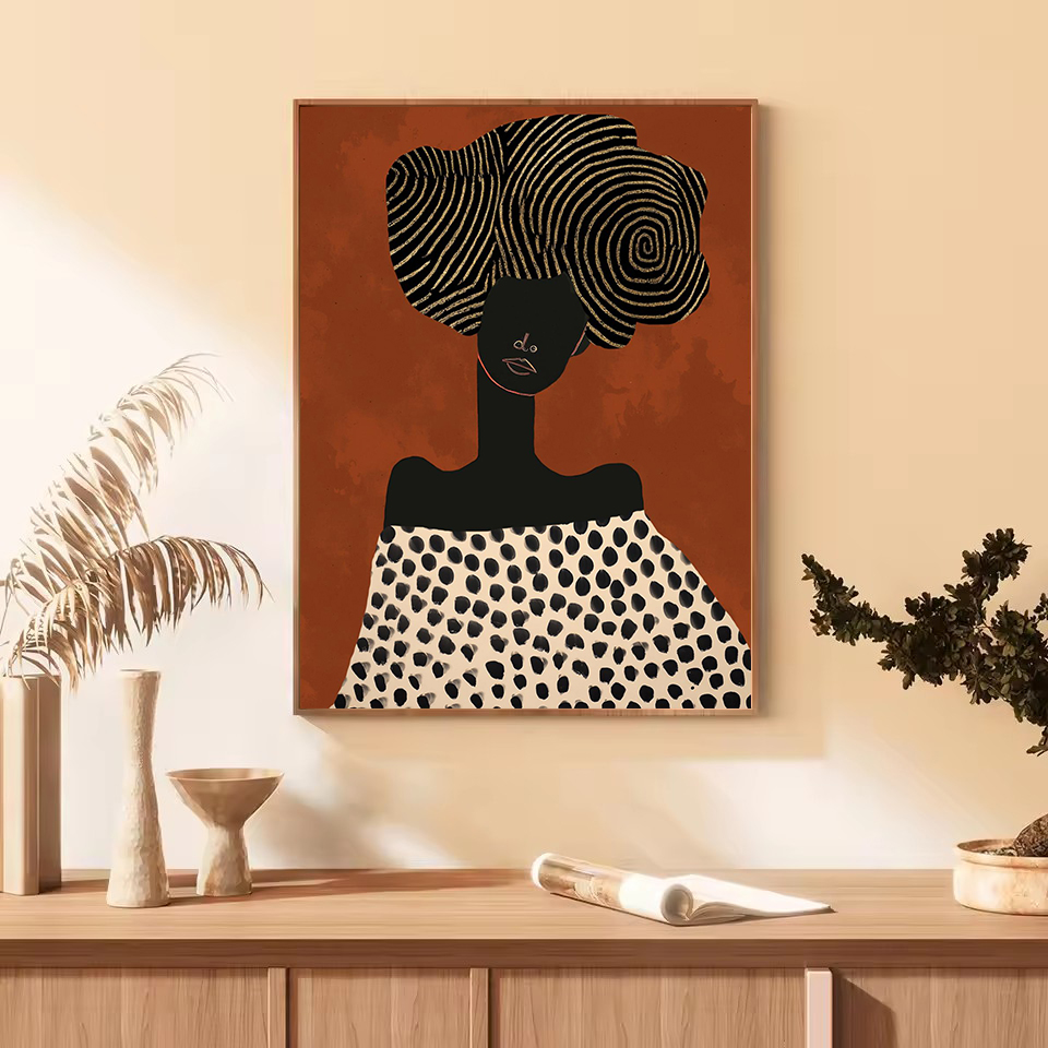 Modernes Abstraktes Afrikanisc – Ethnic Contemporary Fashion Bewertung und Preis