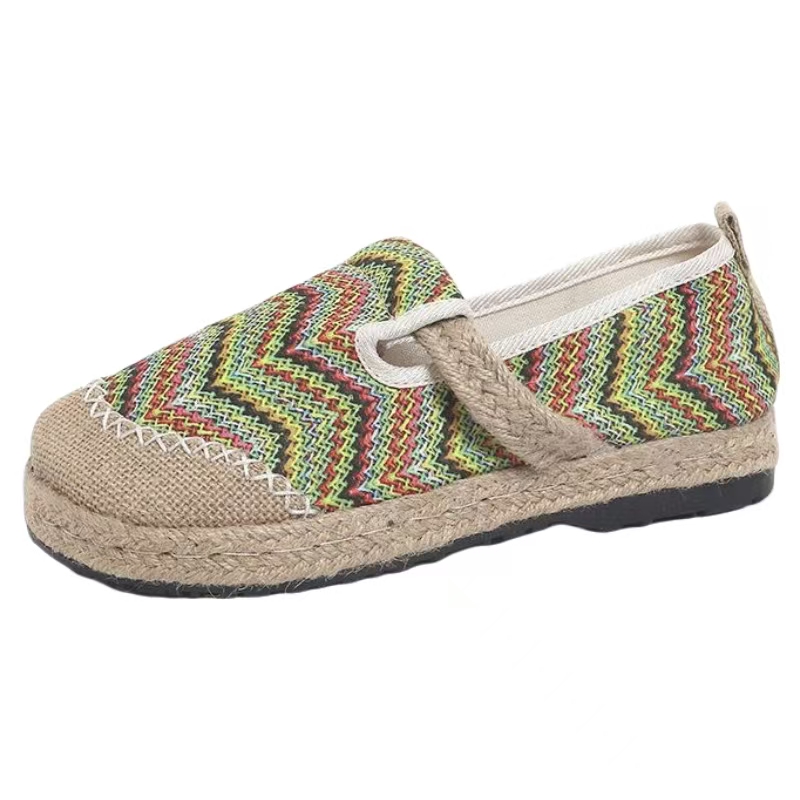 Damenfarbige gestreifte große  – Ethnic Fabric Bewertung und Preis