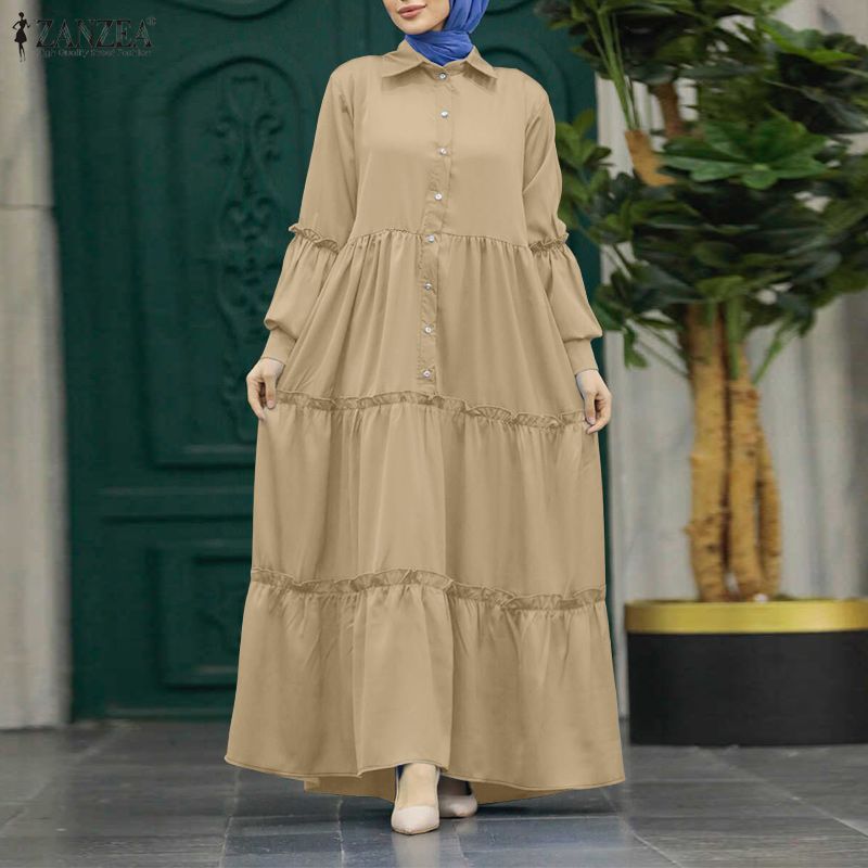 ZANZEA Muslim Hijabis Bescheid – Abaya Modest Wear Bewertung und Preis