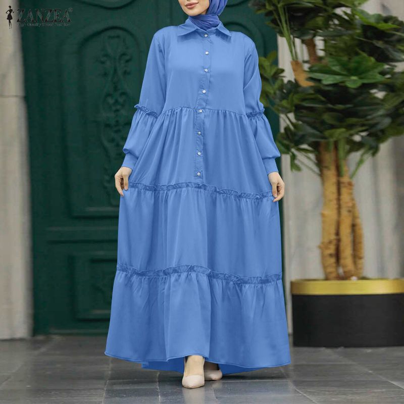 ZANZEA Muslim Hijabis Bescheid – Abaya Modest Wear Bewertung und Preis