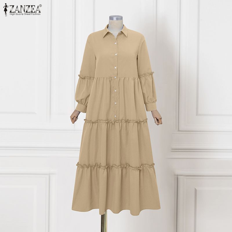 ZANZEA Muslim Hijabis Bescheid – Abaya Modest Wear Bewertung und Preis