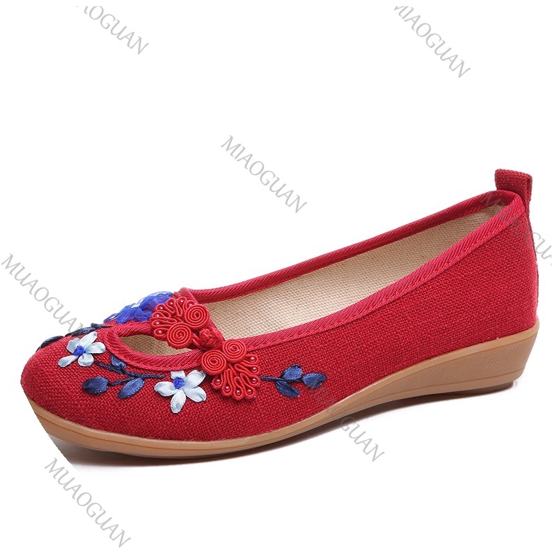 Bestickte Damen-Komfort-Keilab – The Ethnic Fashion Bewertung und Preis