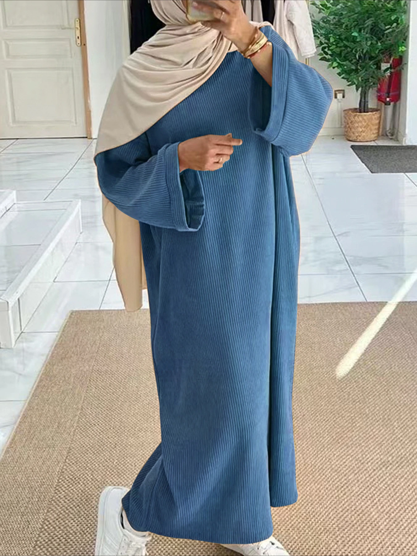 Eid Muslimische Frauen beschei – Abaya Modest Wear Bewertung und Preis
