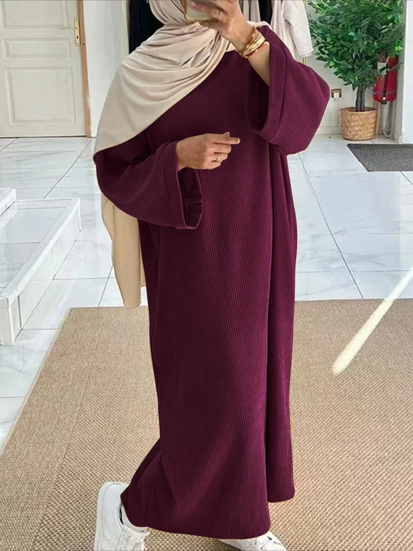 Eid Muslimische Frauen beschei – Abaya Modest Wear Bewertung und Preis