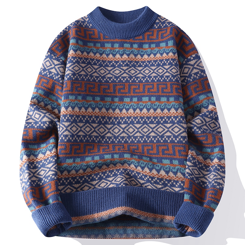 Trendiger Herren-Rundhalspullo – Ethnic Wear Men'S Fashion Bewertung und Preis