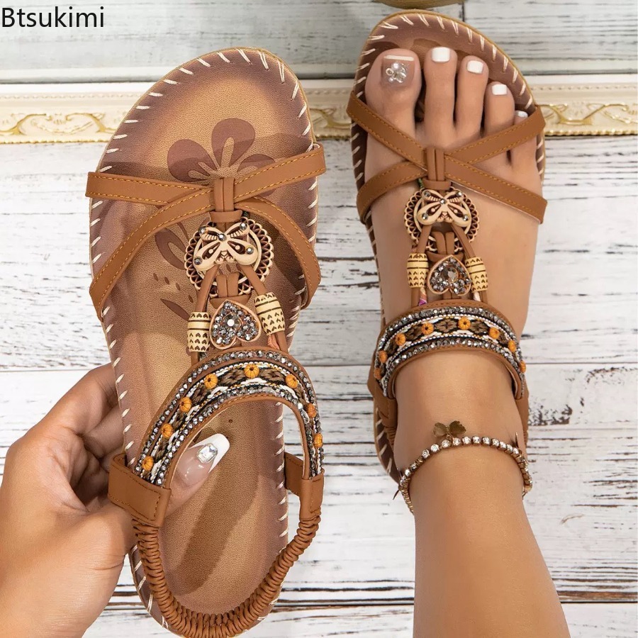 Damen Boho-Sandalen für Outdoo – The Ethnic Fashion Bewertung und Preis