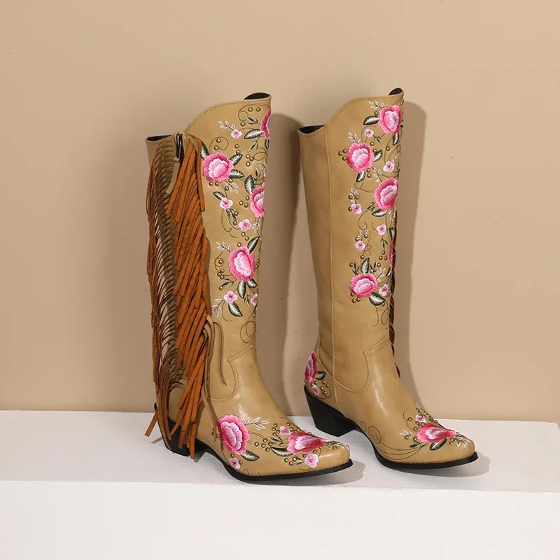 Mode Stickerei Blume Western K – The Ethnic Fashion Bewertung und Preis