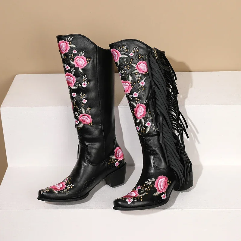 Mode Stickerei Blume Western K – The Ethnic Fashion Bewertung und Preis
